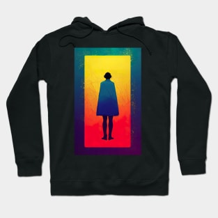 Lone woman hero Hoodie